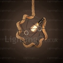 1 Licht Landelijk Rustiek Vintage Retro Hanglamp