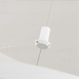 1-lichts moderne, eigentijdse hanglamp met acryl kap