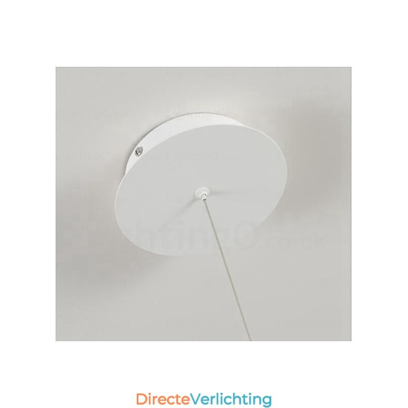 1-lichts moderne, eigentijdse hanglamp met acryl kap