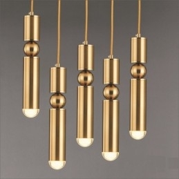 1-lichts moderne, eigentijdse hanglamp met acryl kap
