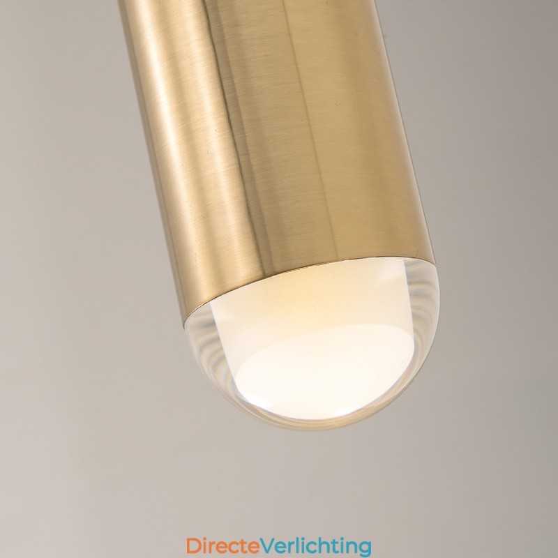1-lichts moderne, eigentijdse hanglamp met acryl kap