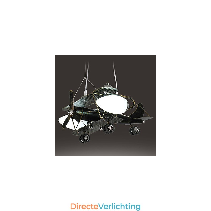 Kinderlamp Vliegtuiglampen En lantaarns lamp Jongen Cartoon verlichting