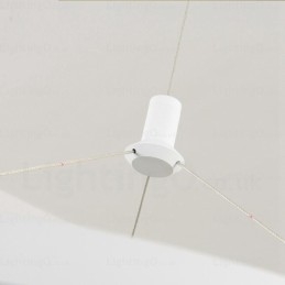 2-lichts moderne, eigentijdse hanglamp met acryl kap