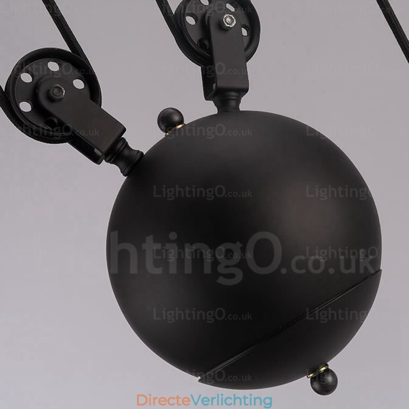 2-lichts moderne, eigentijdse hanglamp met glazen kap