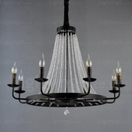 8-lichts Scandinavische hanglamp