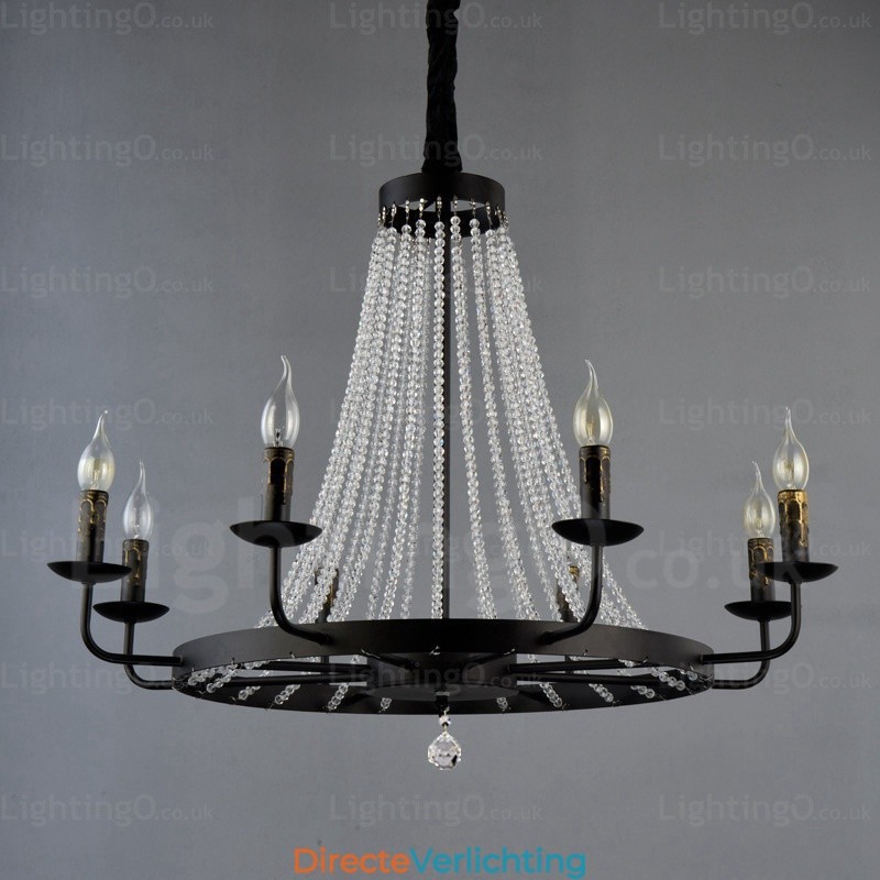 8-lichts Scandinavische hanglamp