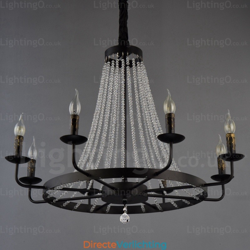 8-lichts Scandinavische hanglamp