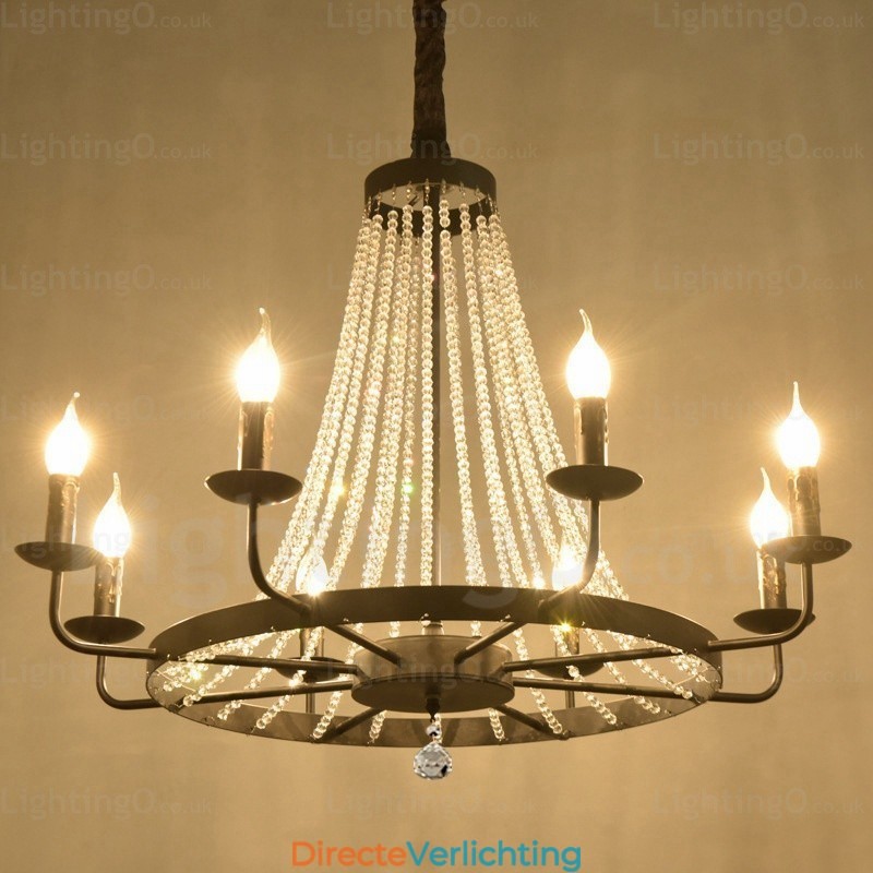 8-lichts Scandinavische hanglamp
