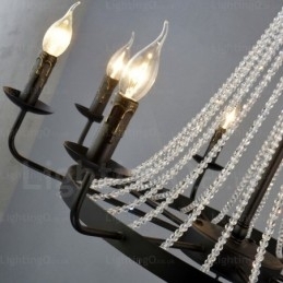 8-lichts Scandinavische hanglamp