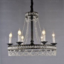 4-lichts landelijke rustieke hanglamp