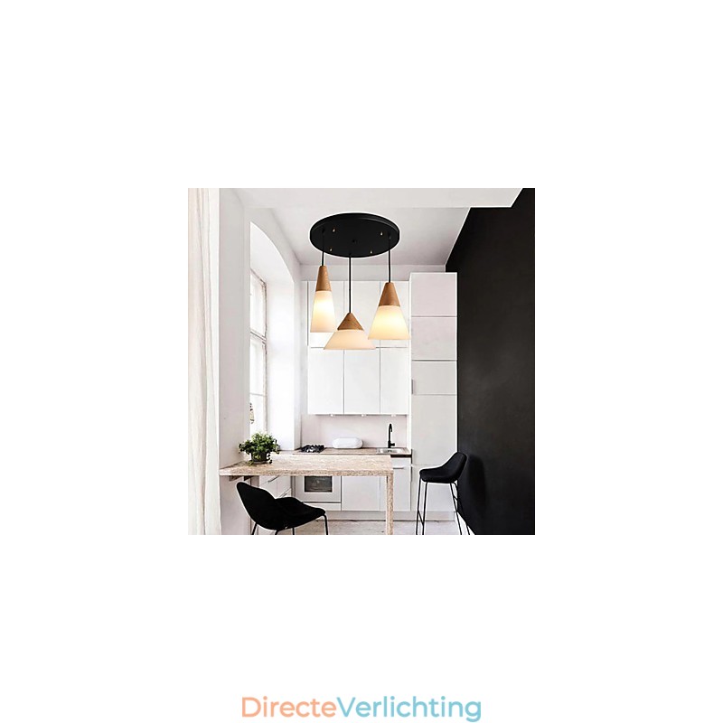 Kroonluchter Mini Stijl Moderne Hedendaagse Metalen 3 Lichts Hanglamp