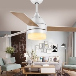42" 48" Nordic Vintage Modern Hedendaagse Plafondventilator