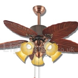 48" Country Retro Rustieke Lodge Vintage Plafondventilator