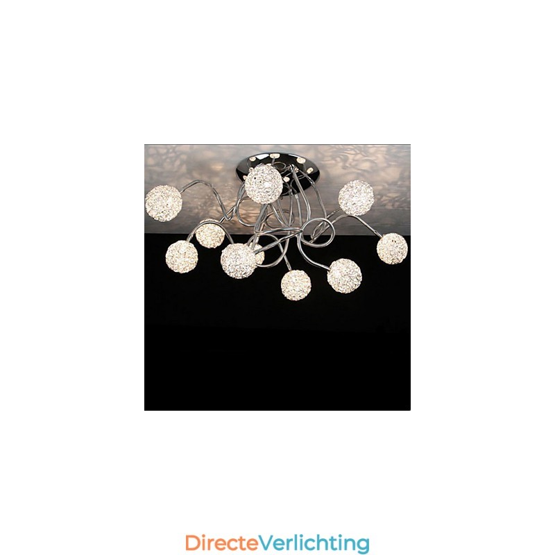 Eenvoudige ijzeren plafond ronde ijzeren creatieve lamp lamp aluminium draad lamp