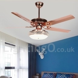 52" Europese stijl moderne eigentijdse plafondventilator
