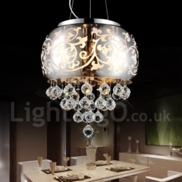Moderne eigentijdse kristallen hanglamp