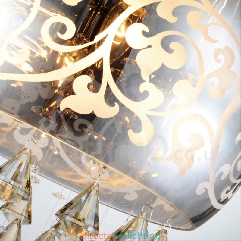 Moderne eigentijdse kristallen hanglamp