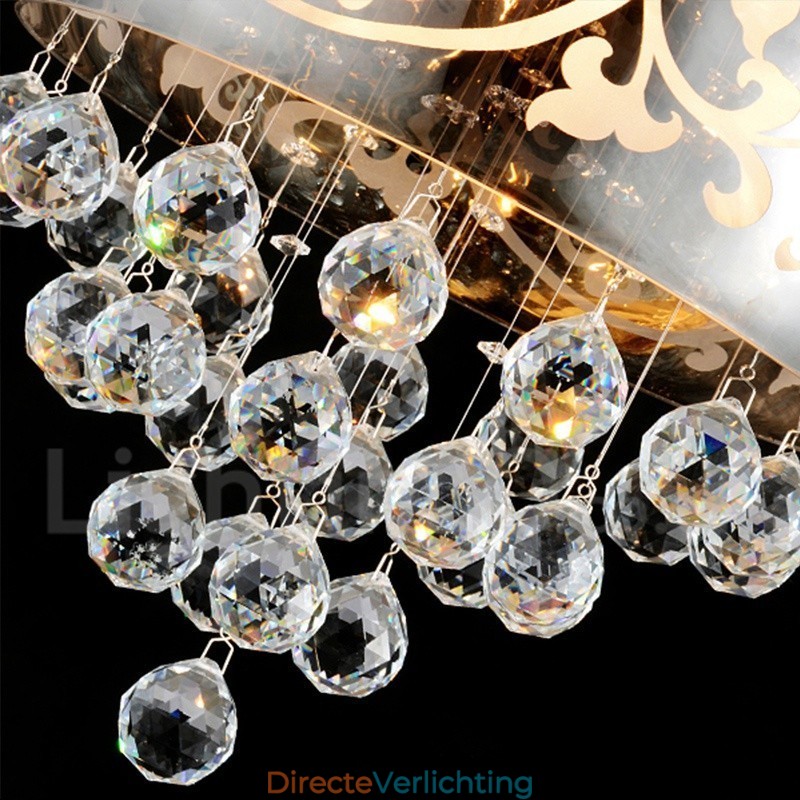 Moderne eigentijdse kristallen hanglamp