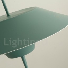 Moderne, eigentijdse hanglamp van staal