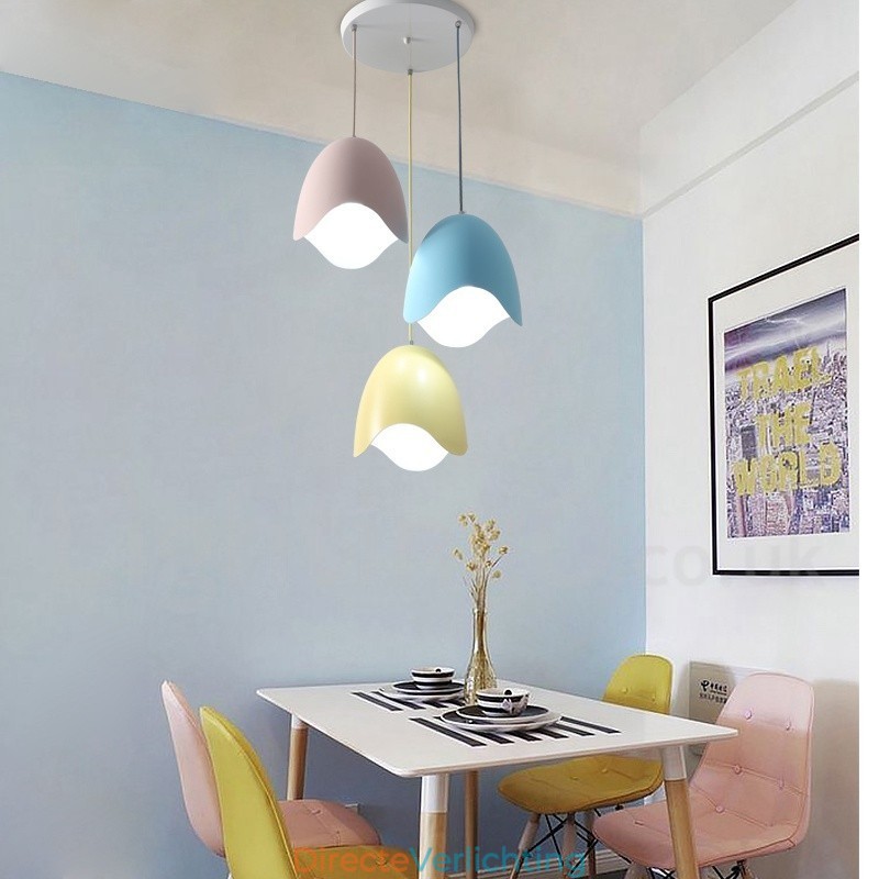 Moderne, eigentijdse stalen verlichtingstentoonstellingshanglamp