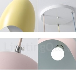 Moderne, eigentijdse stalen verlichtingstentoonstellingshanglamp
