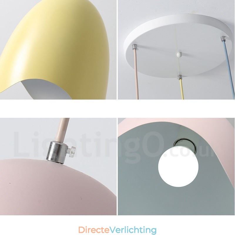 Moderne, eigentijdse stalen verlichtingstentoonstellingshanglamp