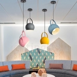Noord-Europa Staal Verlichting Tentoonstelling Winkel Hanglamp