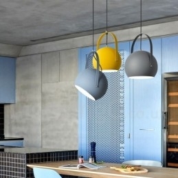 Noord-Europa Staal Verlichting Tentoonstelling Winkel Hanglamp