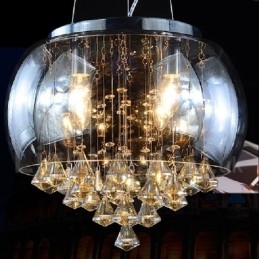 Moderne eigentijdse kristallen verlichting winkel hanglamp