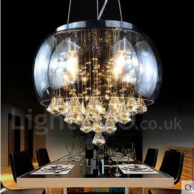 Moderne eigentijdse kristallen verlichting winkel hanglamp