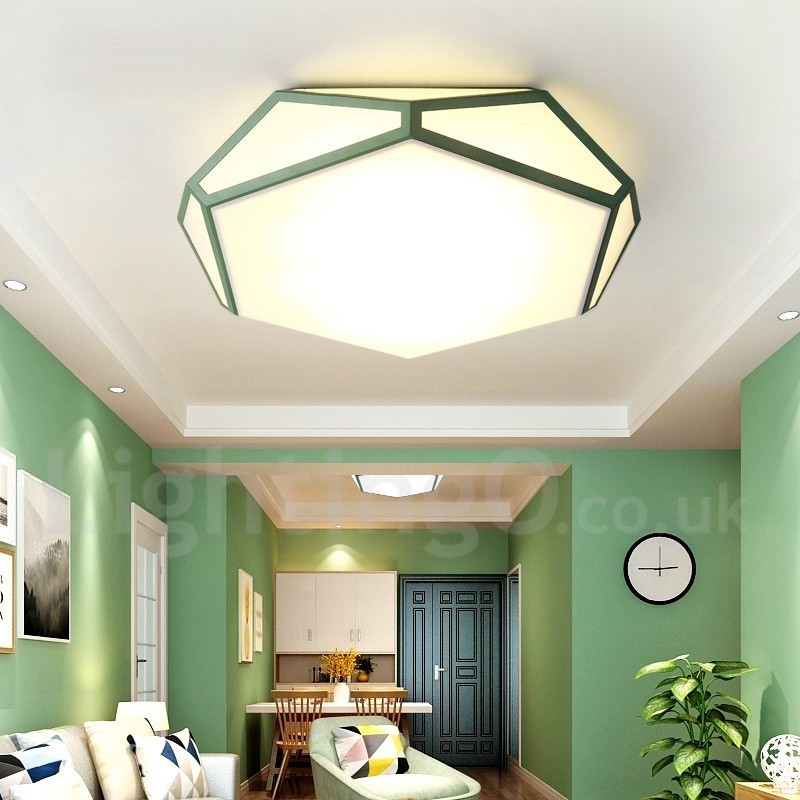 Moderne eigentijdse stalen plafondlamp