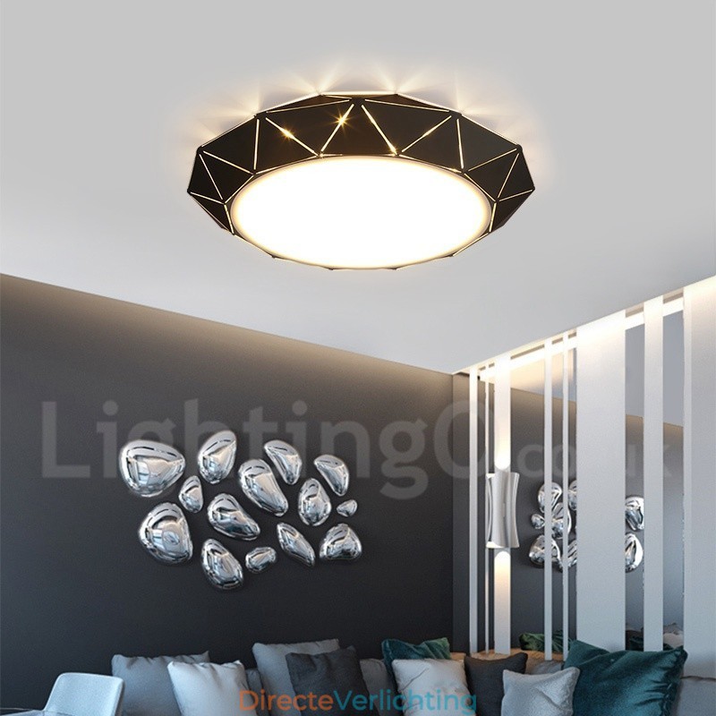 Moderne eigentijdse stalen verlichting winkel plafondlamp