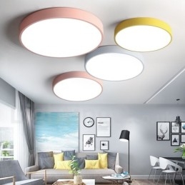Multi Colours Modern Hedendaagse Stalen Verlichting Plafondlamp