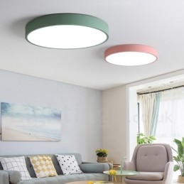 Multi Colours Modern Hedendaagse Stalen Verlichting Plafondlamp