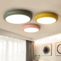 Moderne eigentijdse stalen plafondlamp