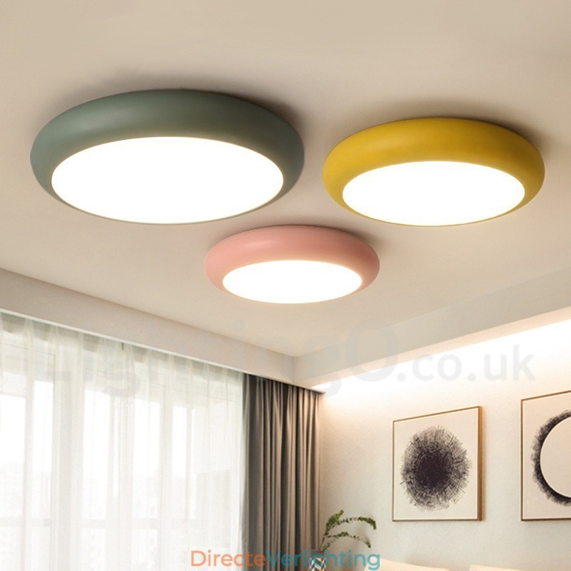 Moderne eigentijdse stalen plafondlamp