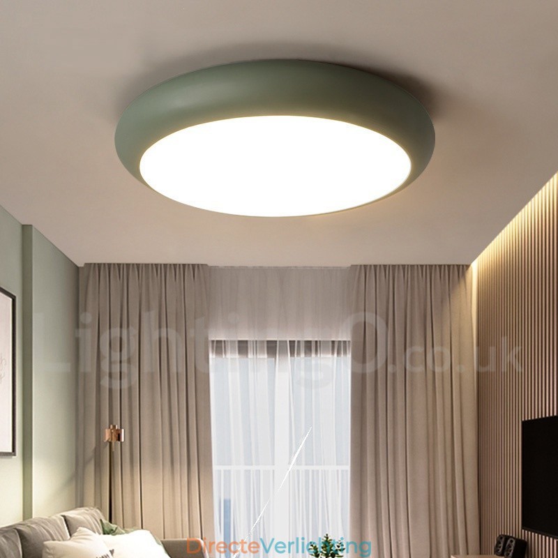Moderne eigentijdse stalen plafondlamp