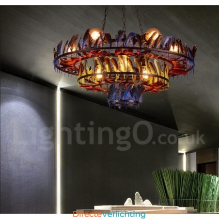 Retro Stalen Verlichting Winkel Hangende Kroonluchter Licht Retro Stalen Verlichting Winkel Hangende Kroonluchter Licht
