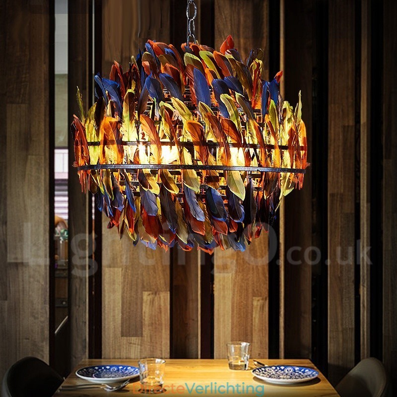 Retro Stalen Verlichting Winkel Hangende Kroonluchter Licht
