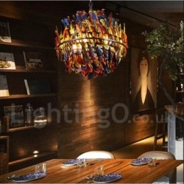 Retro Stalen Verlichting Winkel Hangende Kroonluchter Licht