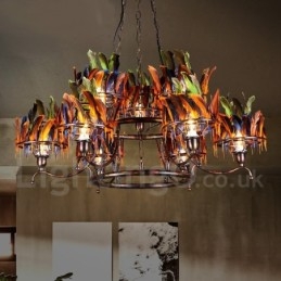 Retro Stalen Verlichting Winkel Hangende Kroonluchter Licht