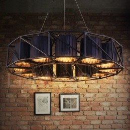 Industriële stijl stalen verlichting winkel hanglamp kroonluchter licht