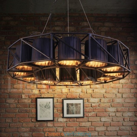 Industriële stijl stalen verlichting winkel hanglamp kroonluchter licht Industriële stijl stalen verlichting winkel hanglamp kroonluchter licht