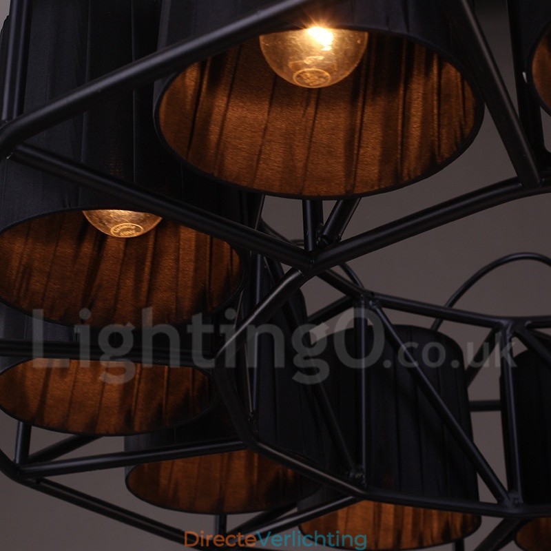 Industriële stijl stalen verlichting winkel hanglamp kroonluchter licht