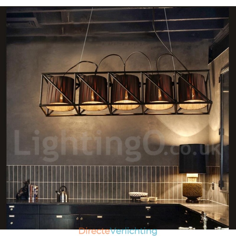 Industriële stijl stalen verlichting winkel hanglamp kroonluchter licht