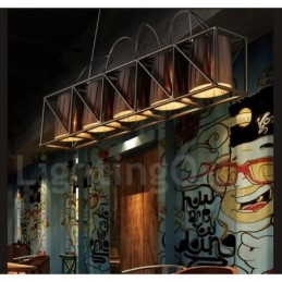Industriële stijl stalen verlichting winkel hanglamp kroonluchter licht