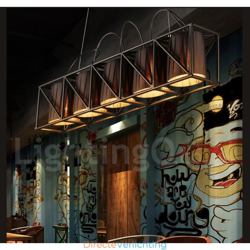 Industriële stijl stalen verlichting winkel hanglamp kroonluchter licht