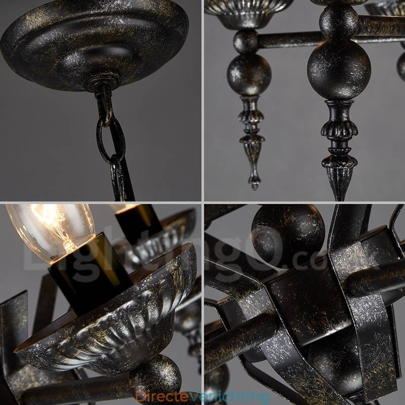 Industriële stijl stalen verlichting winkel hanglamp kroonluchter licht