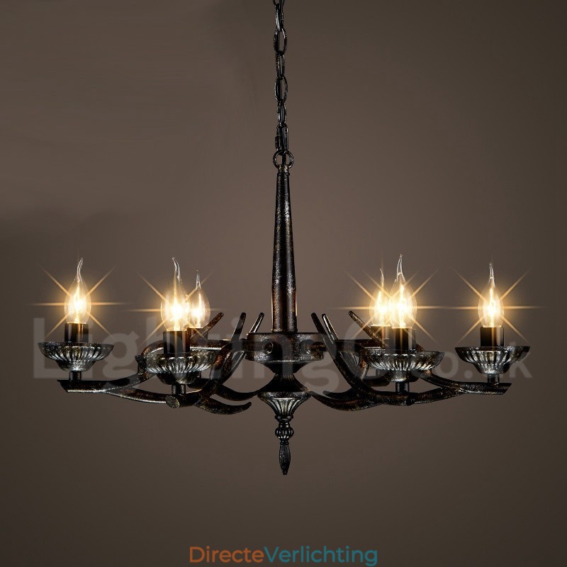Industriële stijl stalen verlichting winkel hanglamp kroonluchter licht