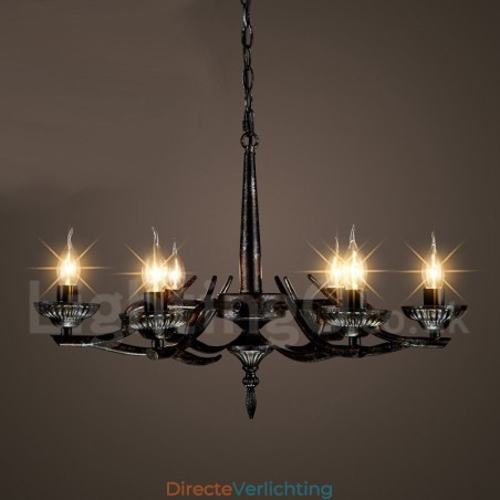 Industriële stijl stalen verlichting winkel hanglamp kroonluchter licht Industriële stijl stalen verlichting winkel hanglamp kroonluchter licht